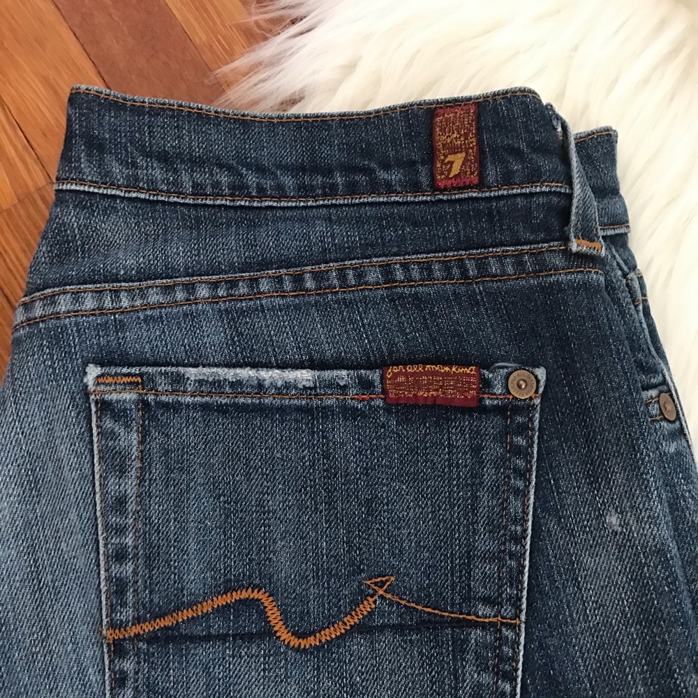 7 For All Mankind Flare Jeans Size 29 - Picture 5 of 7